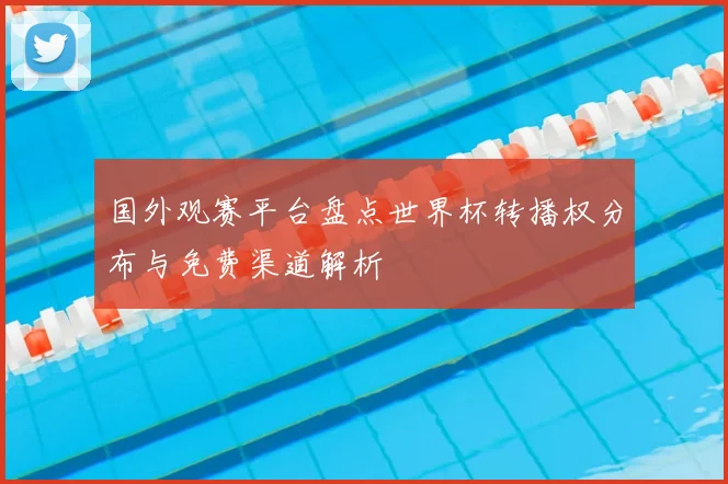国外观赛平台盘点世界杯转播权分布与免费渠道解析